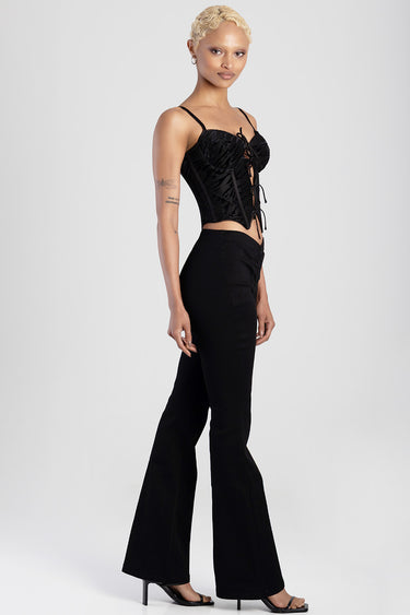 NATALIE BOOTLEG JEANS