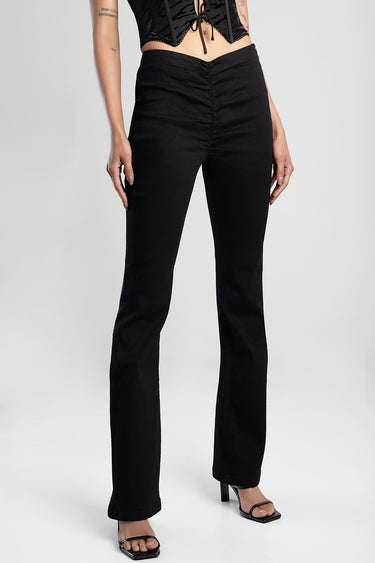 NATALIE BOOTLEG JEANS