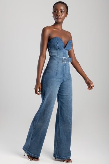 CECILIA DENIM JUMPSUIT