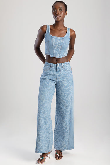 SERENA WIDE-LEG JEANS