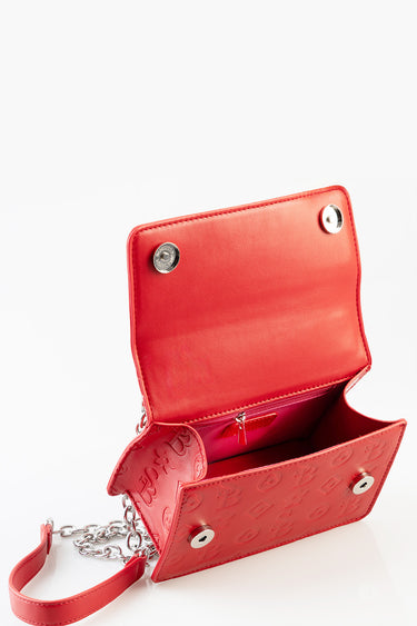 SLAY FEST DEBOSSED CROSSBODY BAG