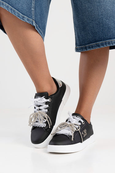 Silver Pearl Shoe Charm