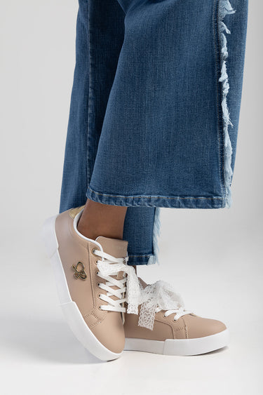 SOLID LACE BOW Shoe Charm