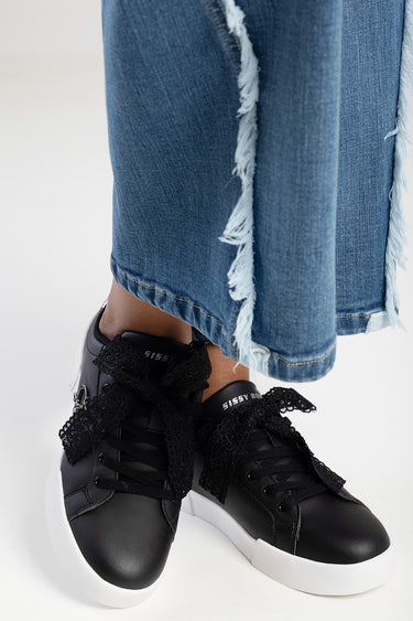 SOLID LACE BOW Shoe Charm