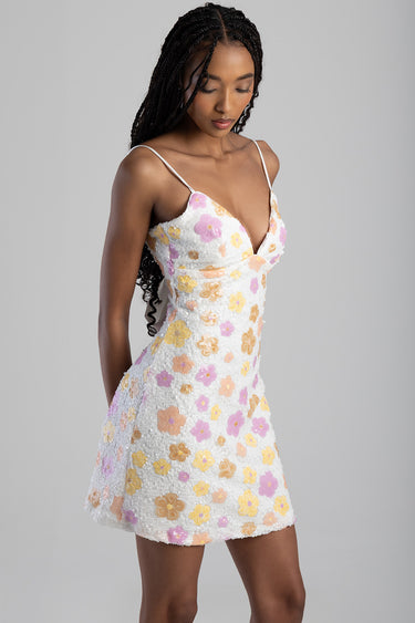 LOVES ME NOT MINI DRESS