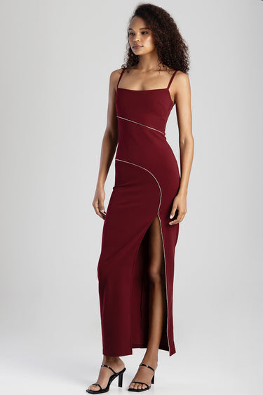 FLASHING LIGHTS MAXI DRESS