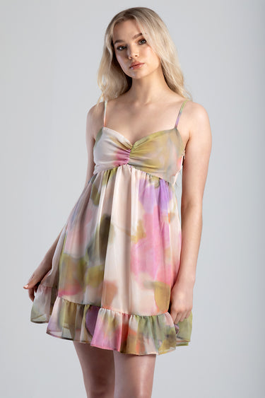 BABY DOLL MINI DRESS