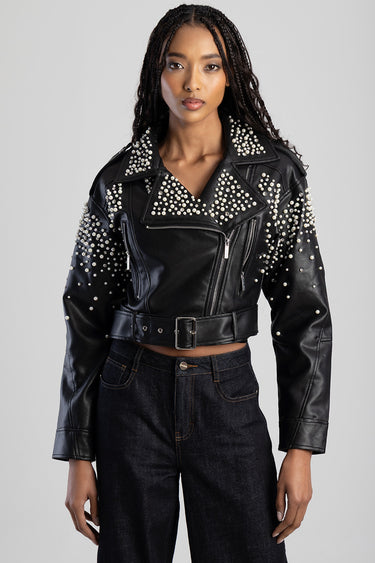 AT FIRST GLANCE BIKER JACKET