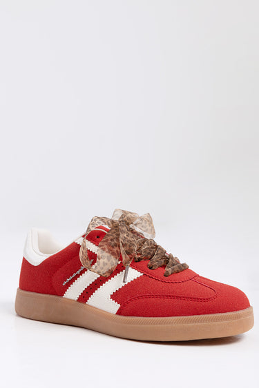 Leopard Ribbon Shoelaces