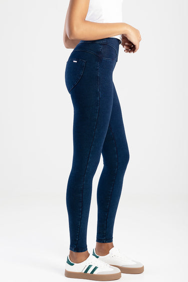 PEACHES KNIT DENIM JEANS