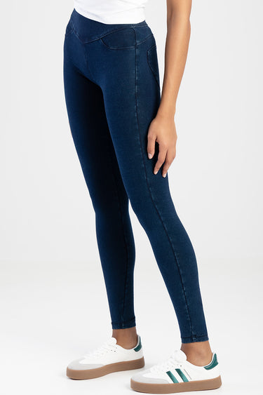 PEACHES KNIT DENIM JEANS