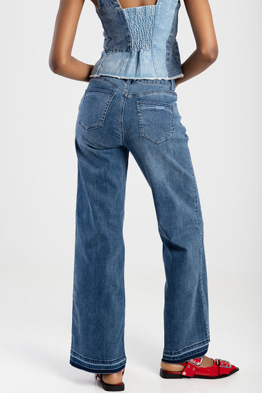 ALAINA WIDE LEG JEANS