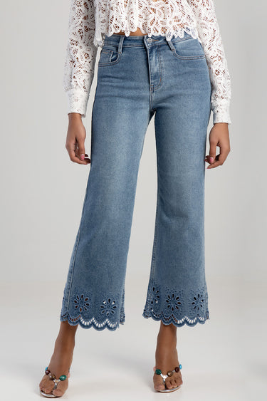 OLIVIA WIDE LEG JEANS