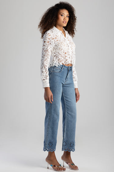 OLIVIA WIDE LEG JEANS