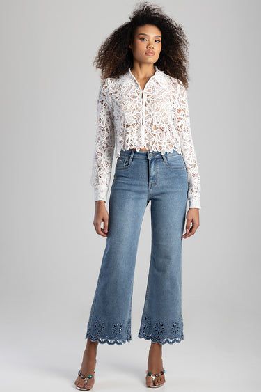 OLIVIA WIDE LEG JEANS