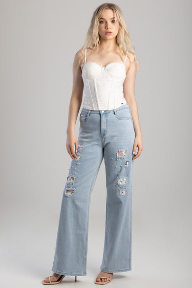 RACHEL WIDE-LEG JEANS