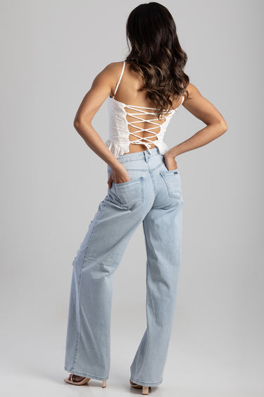 RACHEL WIDE-LEG JEANS