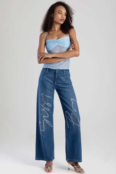 MADISON WIDE LEG JEANS