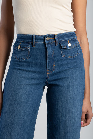 MELISSA WIDE-LEG JEANS