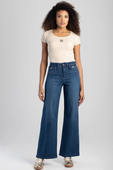 MELISSA WIDE-LEG JEANS