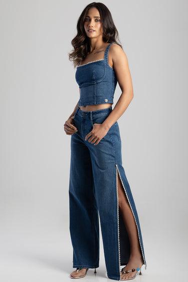 HELENA WIDE-LEG JEANS