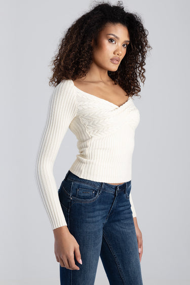 STAY CLOSE KNIT SWEATER