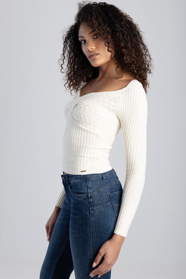 STAY CLOSE KNIT SWEATER