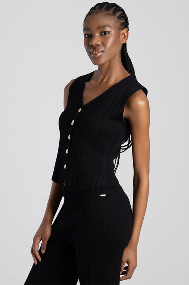 ALOISA KNIT WAISTCOAT