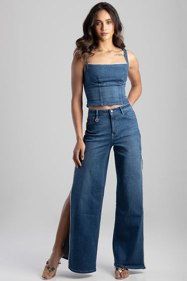 HELENA WIDE-LEG JEANS