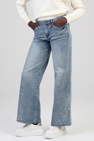 CALISTA WIDE LEG JEANS