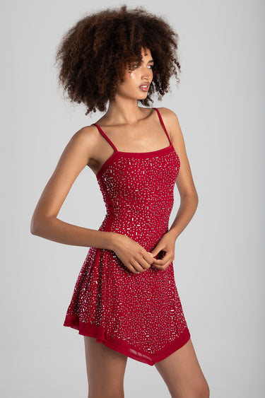 GLAMMED OUT MINI DRESS