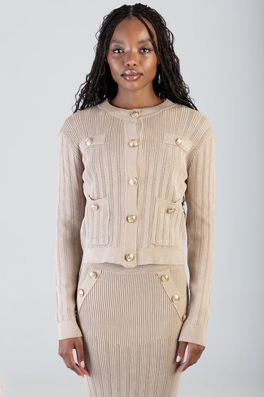 FEELING MYSELF KNIT CARDIGAN
