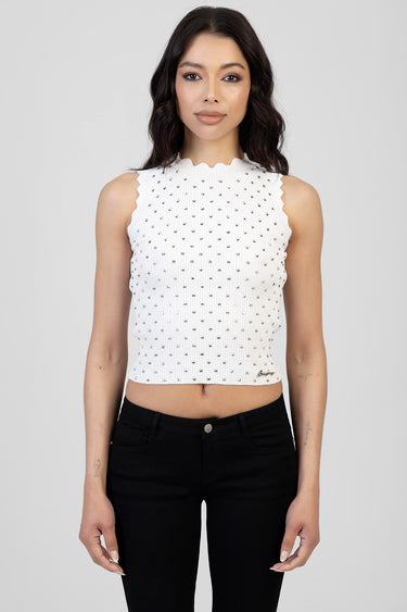 KEEP WISHING KNIT TOP