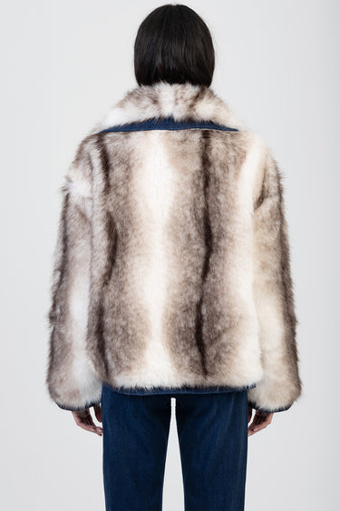ALL MY HEART FAUX FUR JACKET
