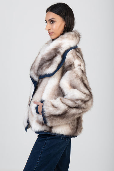 ALL MY HEART FAUX FUR JACKET