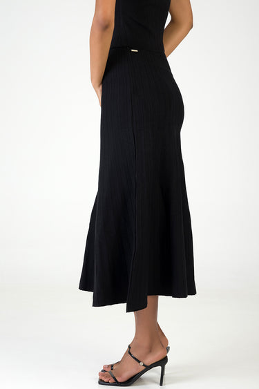 IN YOUR WORLD KNIT MIDI SKIRT