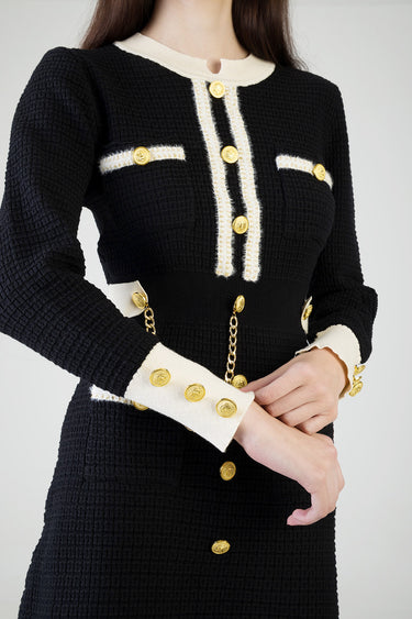 TALK TO ME KNIT DRESS