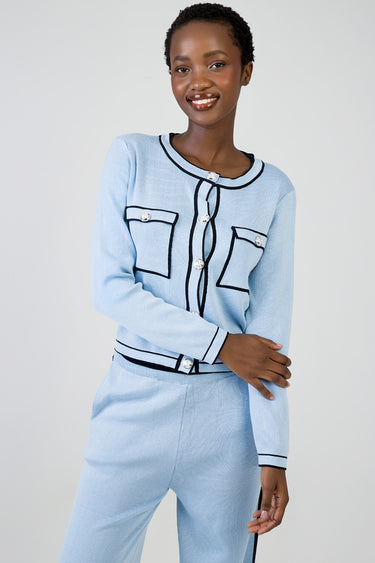 DOING MY THING KNIT CARDIGAN