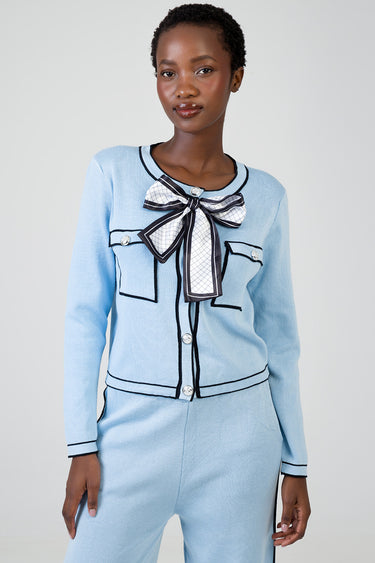 DOING MY THING KNIT CARDIGAN