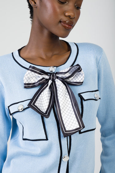 DOING MY THING KNIT CARDIGAN