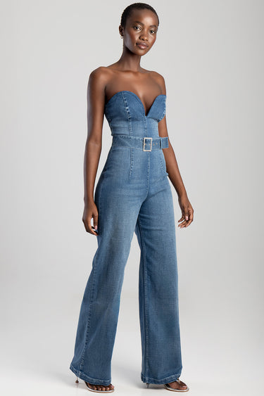 CECILIA DENIM JUMPSUIT