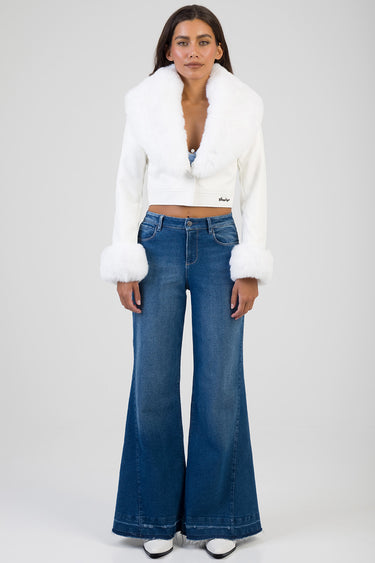 VIKKI FAUX FUR JACKET