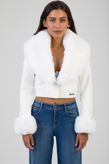VIKKI FAUX FUR JACKET