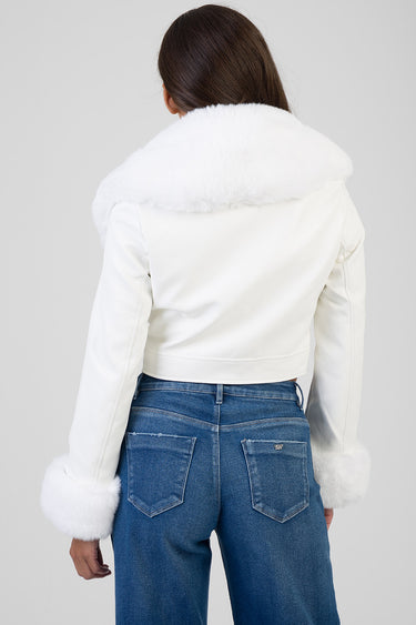 VIKKI FAUX FUR JACKET