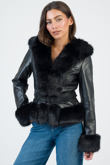 CHERISH YOU BELTED JACKET