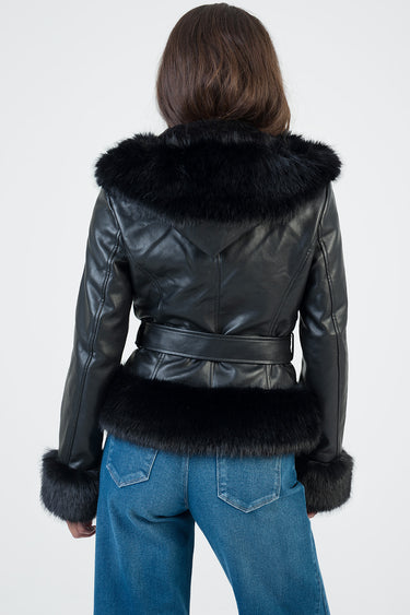 CHERISH YOU BELTED JACKET