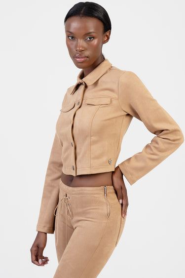 BLAKE FAUX SUEDE JACKET