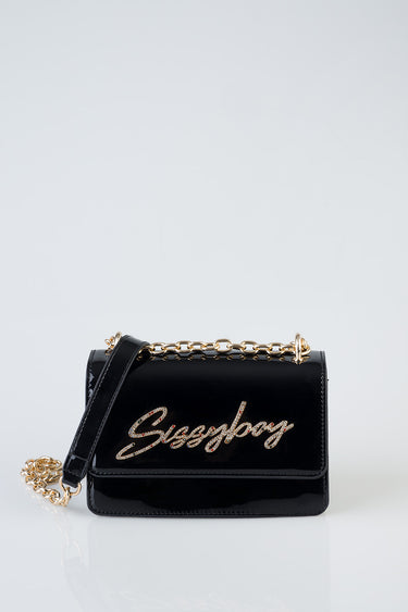 SLAY FEST PATENT BLING BAG