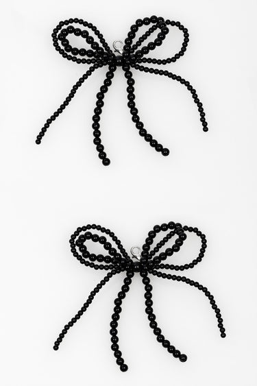 Black Pearl Shoe Charm