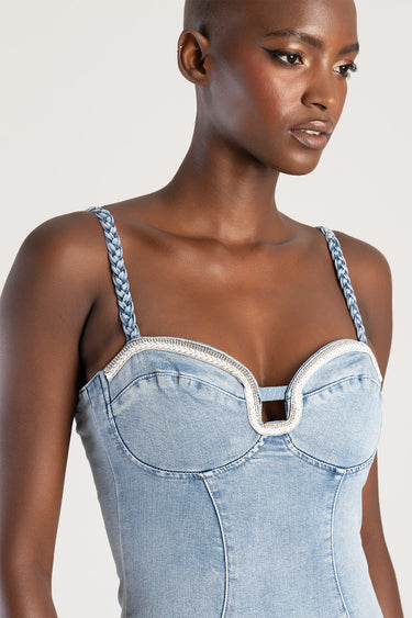 DREW DENIM DRESS